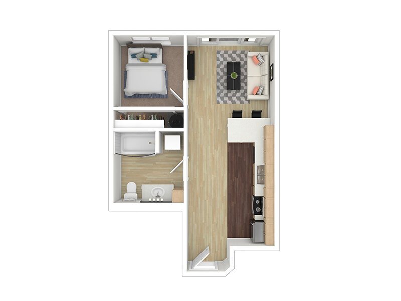 Tria Apartments Floor Plan Aspen